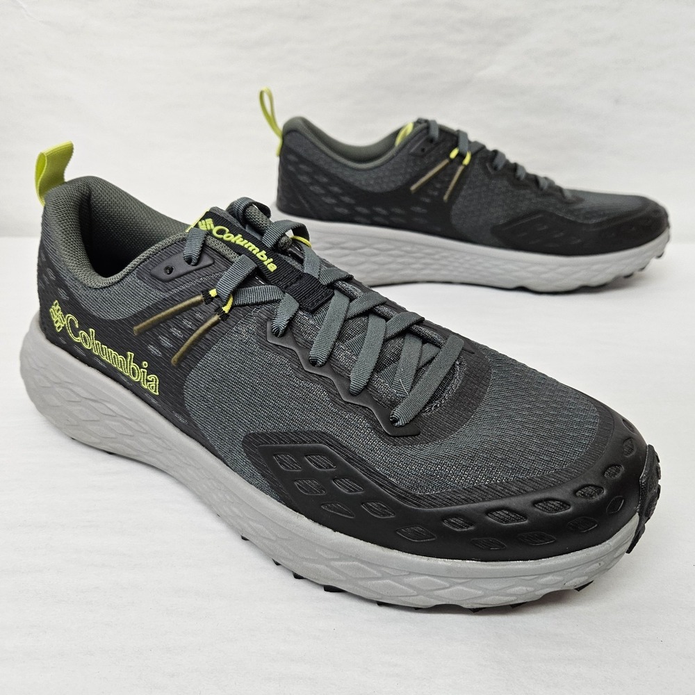 Columbia Konos TRS Trail Running Shoes BM2858-028 Grill Napa Green Men Size 8.5